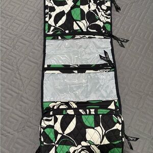 Vera Bradley Jewelry or Hanging Toiletry Organizer with Floral Pattern